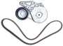 Serpentine Belt Tensioner with Belt, Without A/C