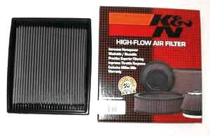 K/N Air Filter 1998up Passat all engines, 1998-2001 Audi A4-A6