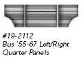 Bus 55-63 Quarter Panels, Two Tone