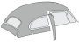 Beetle Sedan 47-67 Vinyl Headliner