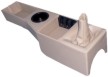 Deluxe Center Console, Vinyl, Velour, Tweed