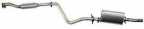 TT Cat-back Exhaust 75-84 Rabbit, 75-early 84 Scirocco, Cabriolet