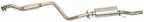 TT 2.25 in. Cat-back Ex. 8V A1 1975-early1984 w/ DM Muffler