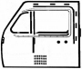 Door Window and Seal Kit 68-74