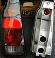 Fox Wagon Smoked Tail Lights 87-90