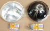 Quartz Headlight with H4 Bulb, Pair