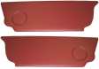 Rear Kick Panels Sedan 63-77 Smooth Vinyl