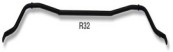 Golf 4 R32 2003-04 22mm Lightweight Rear Swaybar Complete Kit