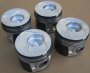 Set of Diesel Pistons with Rings - 1.00mm Oversize