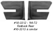 Fastback Rear Only Quarter Panel