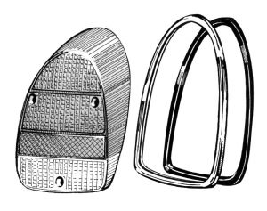 Left Tail Light Lens