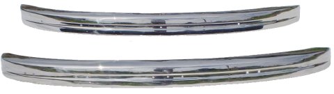 Beetle Front & Rear Bumpers 68-73 US Stainless
