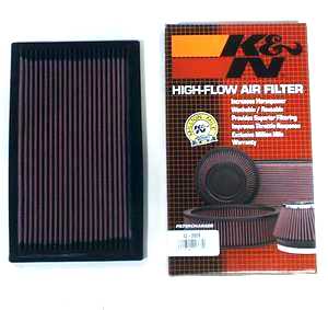K/N Air Filter (Golf/Jetta II 88-92 8V, 1990up 16V, All Corrado/Passat to 1996)