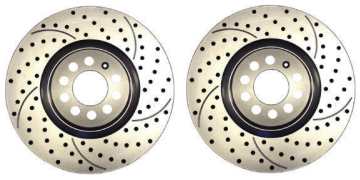 Drilled & Slotted Front Brake Rotor