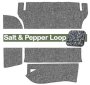 Type 3 61-70 Trunk Carpet Set, Salt & Pepper Loop