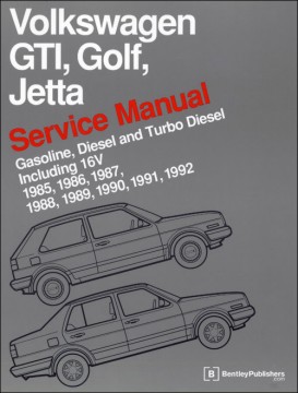 VW Golf/Jetta Service Manual 1986-1992