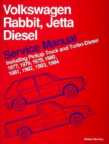VW Jetta/Rabbit Diesel Service Manual 1977-1984
