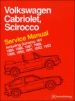 VW Cabriolet Scirocco Service Manual 1985-1993